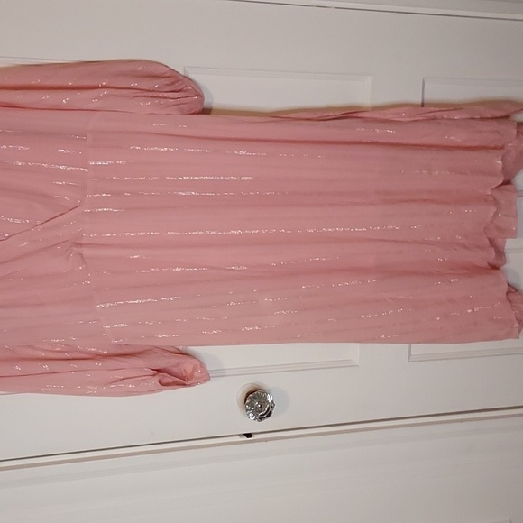 Traffic People Tie Front Midi Dess - Picture 4 of 12